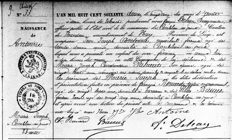 Fichier:Antoine Marie Joseph Acte de 0.jpg
