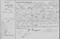 Acte de naissance d'Arthur, Warnier orthographié Warny au service population à Ouffet