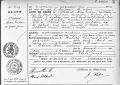 Décès d'Eudoxie Blétard le 04.06.1911 à Bierset
