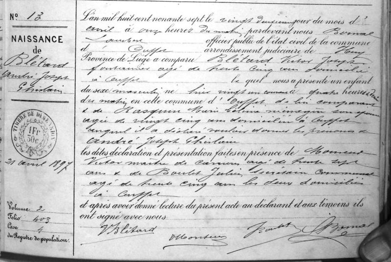 Fichier:Blétard Gaston dit André °.jpg