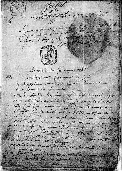 Fichier:Blétard X Eloy 1 acte de mariage.jpg