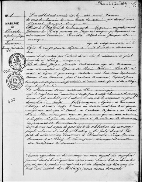 Fichier:Bréda Alphonse X dite Elise François 1 Acte de 00.jpg