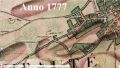 Situation sur la carte Ferraris 1777