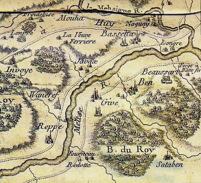 Fichier:Carte Beaurain 26 et 27 mai 1674 .jpg
