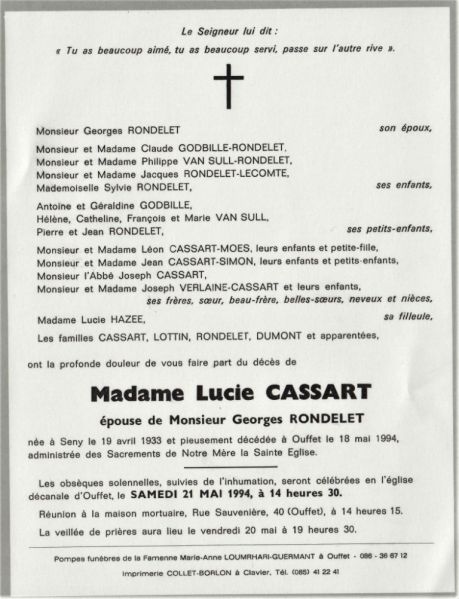 Fichier:Cassart Lucie ép. Rondelet Georges.JPG