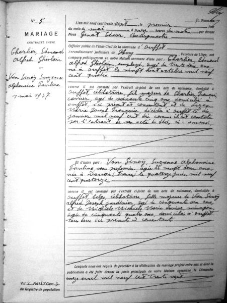 Fichier:Charlier Edmond X Van Sinoy Suzanne.jpg