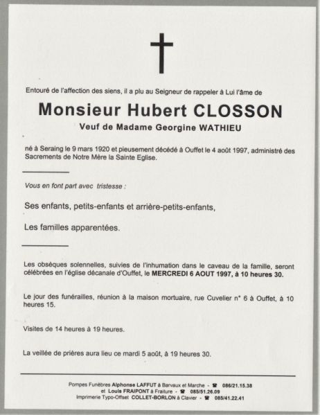Fichier:Closson Hubert veuf Wathieu Georgine.JPG