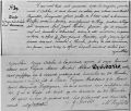 Décès du baron Grégoire de Vivario le 12.10.1847