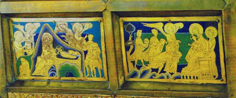 Fichier:Détail châsse saint Marc à Huy.jpg