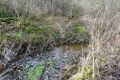 En face, a peine visible le creux laissé par le Nesson