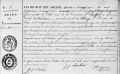 Décès d'Henriette Damoiseaux le 21.01.1864