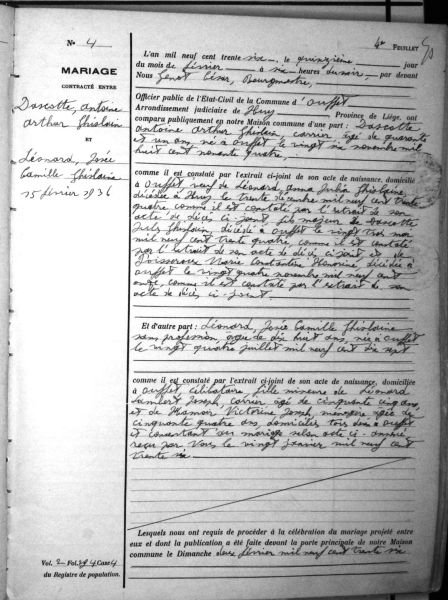 Fichier:Dascotte Antoine dit Arthur X Léonard Josée.jpg