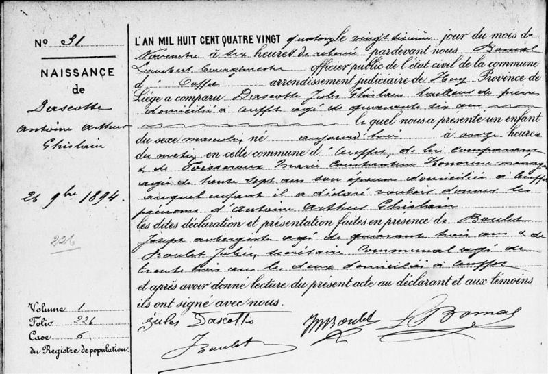 Fichier:Dascotte Arthur acte de 0.jpg