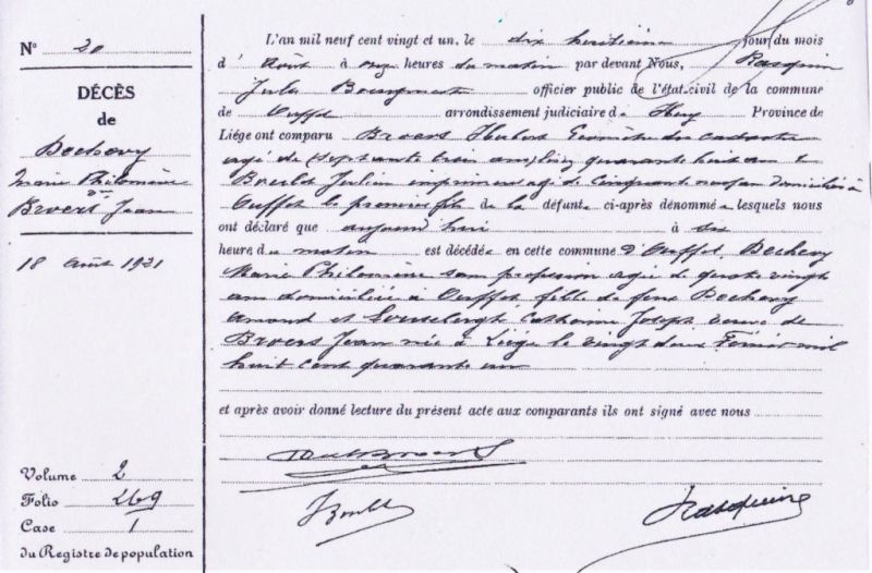 Fichier:Dechevy Marie acte de +.jpg