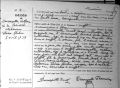 Décès d'Arthur Decroupette le 06/04/1938