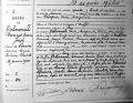 Décès d'Edmond Delvosal le 31/01/1944