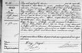 Décès d'Ernest Dory le 05.11.1900 à Ouffet