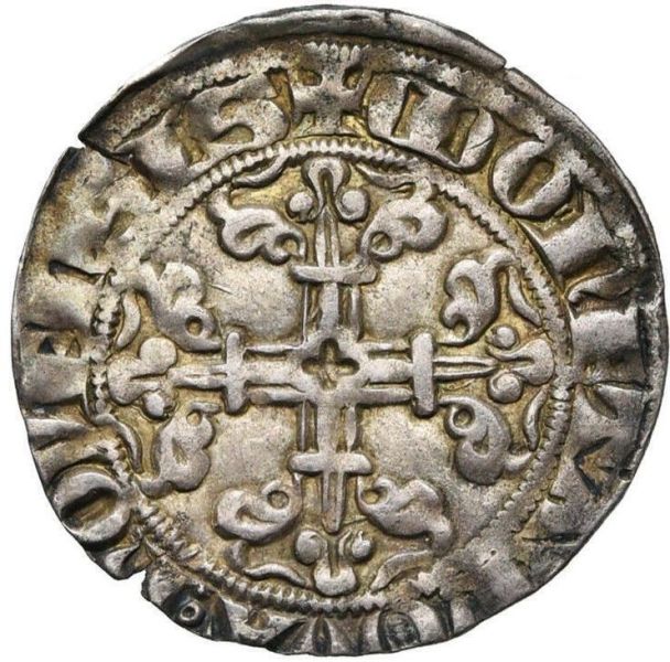 Fichier:Double esterlin d'argent 1326-1332-Huy.jpg