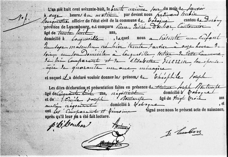 Fichier:Douhard Théophile acte de 0.jpg