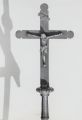 Croix en laiton pour procession, XVIIe