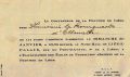 Une invitation du Procureur de la Province de Liège (30.01.1938)