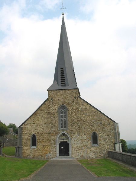 Fichier:Emile Vierset Godin Grand-Marchin église N.D.jpg