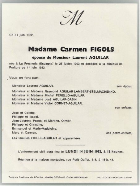 Fichier:Figols Carmen ép. Aguilar Laurent .JPG