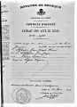 Acte de décès de Fossion Jean dit Joseph le 18.01.1901 à Ouffet