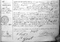 Naissance de Gabrielle dite Esther Fouat le 23/02/1891