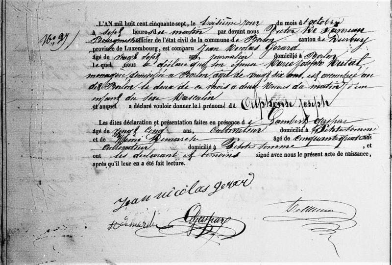 Fichier:Gérard Alphonse acte de 0 à Borlon.jpg