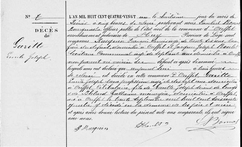 Fichier:Garitte Emile acte de +.jpg