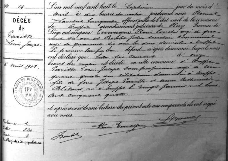 Fichier:Garitte Louis Joseph †.jpg