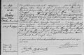 Acte de décès de Marie Thérèse Gathy le 15.11.1896 à Ouffet