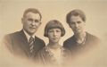 Lucien, Maria et leur fille Marie