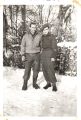 En 1944 avec un soldat américain
