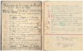 Cahier de musique de Marie Genot °25/09/1914 Ouffet