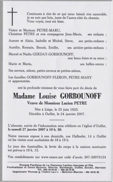 Fichier:Gorbounoff Louise veuve Pêtre Lucien.JPG