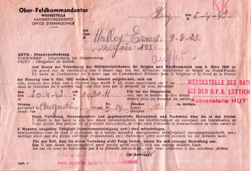Fichier:Guerre 40-45 Convocation Halloy Ernest.jpg
