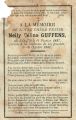 Souvenir † de Nelly Guffens à Ouffet le 18.10.1901