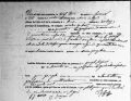 Acte de naissance de Marie Guissart le 22.02.1840 à Bende