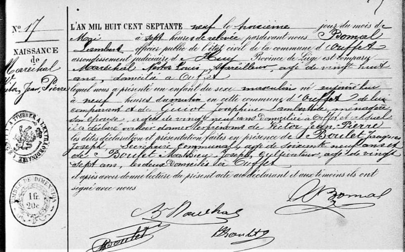 Fichier:Halloy Ferdinand dit Louis acte de 0.jpg