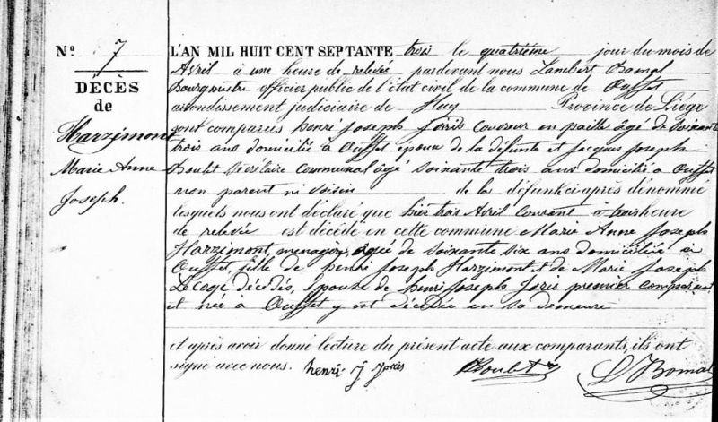 Fichier:Harzimont marie Acte de +.jpg