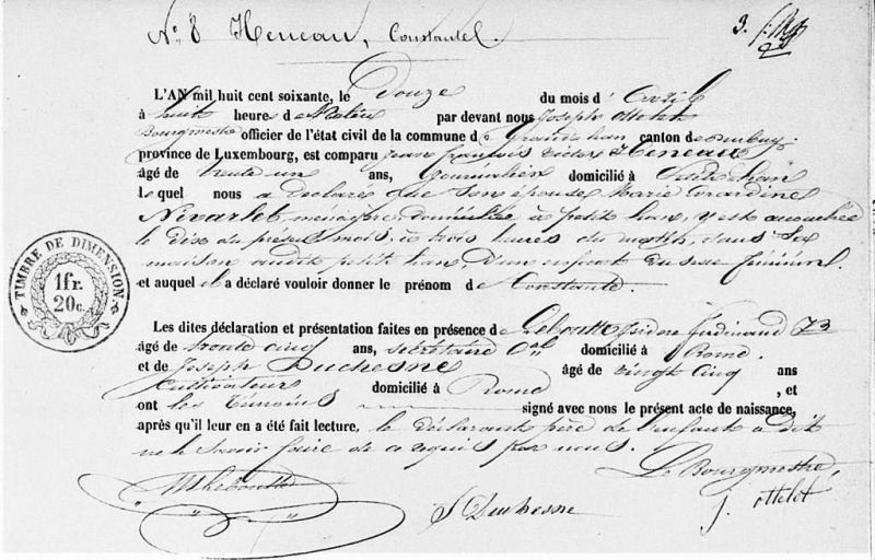 Fichier:Heneau Constance acte de 0.jpg