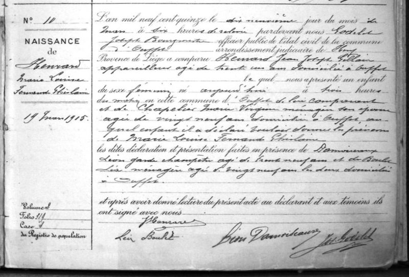 Fichier:Henrard Marie Louise °.jpg