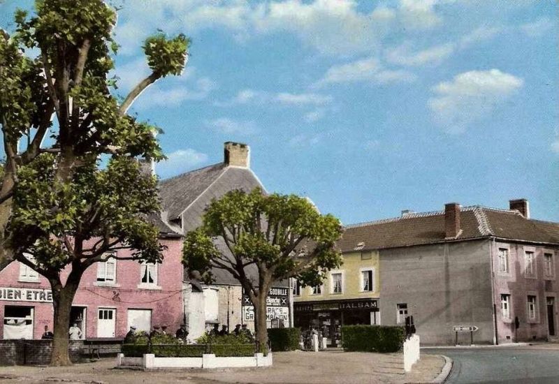 Fichier:Hermalle sous Huy début 1950.jpg