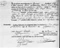 Acte de mariage Jaumin-Goffart le 23.01.1883 à Bende Jenneret