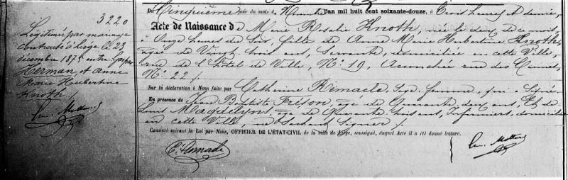 Fichier:Knoth Marie Rosalie légitimée Herman acte de 0.jpg