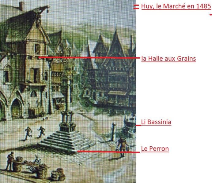 Fichier:La Grand'Place de Huy en 1485.jpg