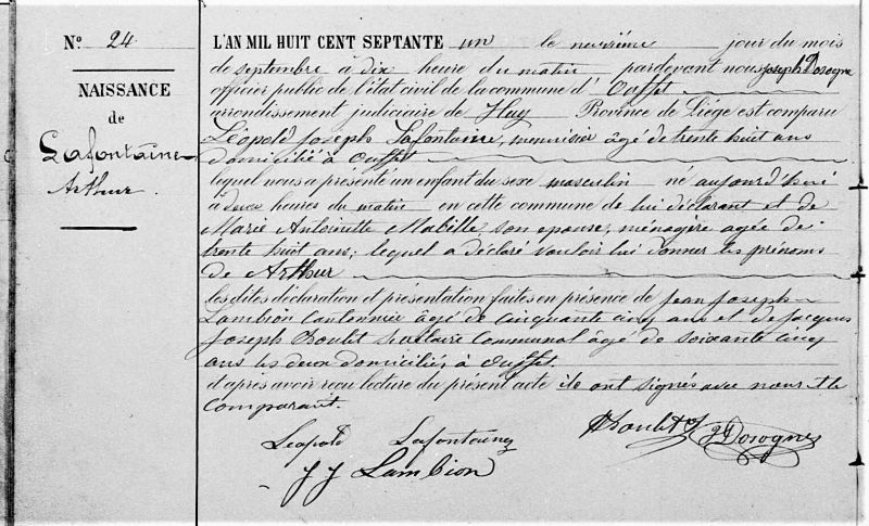 Fichier:Lafontaine Arthur acte de 0.jpg