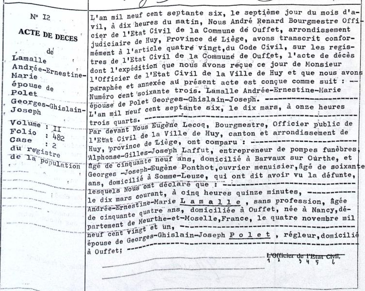 Fichier:Lamalle Andrée †.jpg